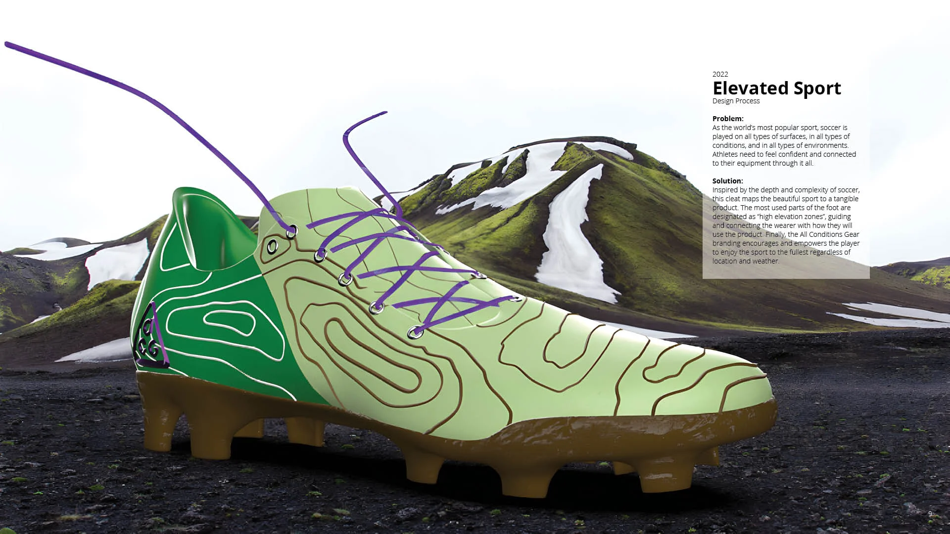 Elevated Sport project slide 1